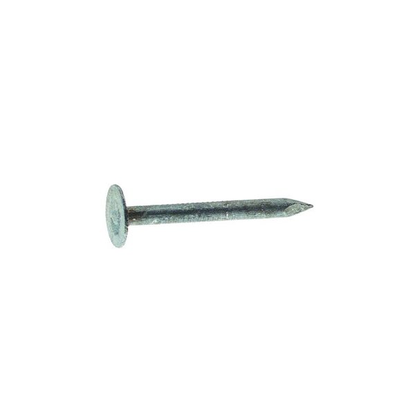 Grip-Rite Common Nail, 1-1/2 in L, 4D, Steel, Electro Galvanized Finish, 11 ga 112EGRFGBK